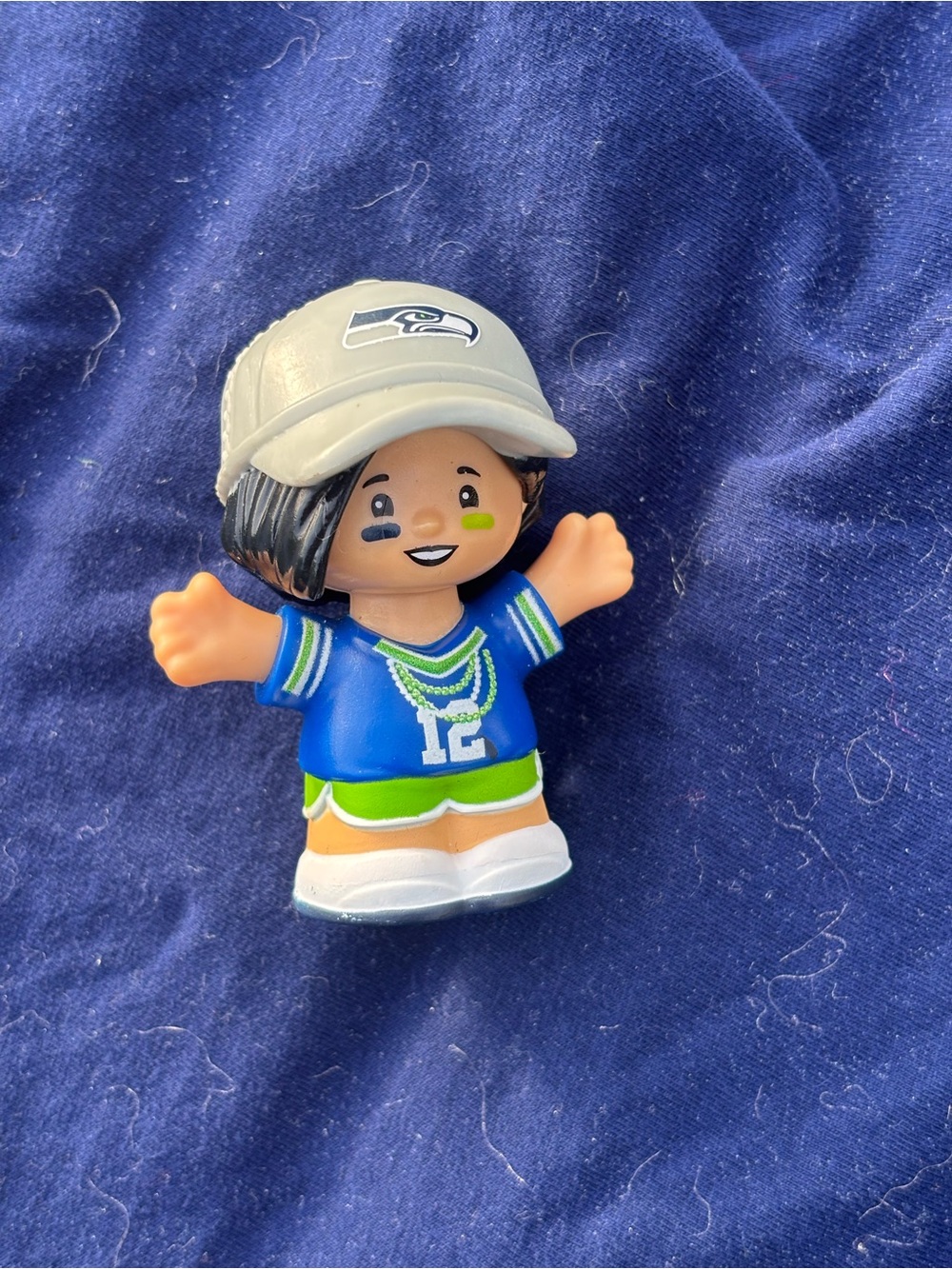 Fisher Price Little People Seahawks Fan